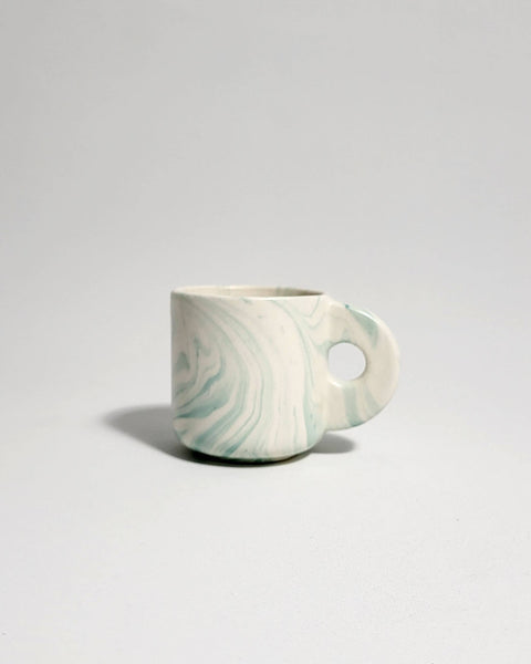 Green Marble Small Mug